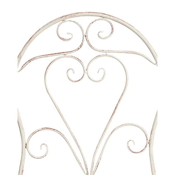 Lot de 2 chaises de jardin FOLELLI Pliant Métal Beige clair