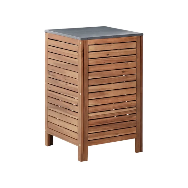 Meuble de cuisine d'extérieur BRUCOLI Acacia 50 cm 50 cm Marron