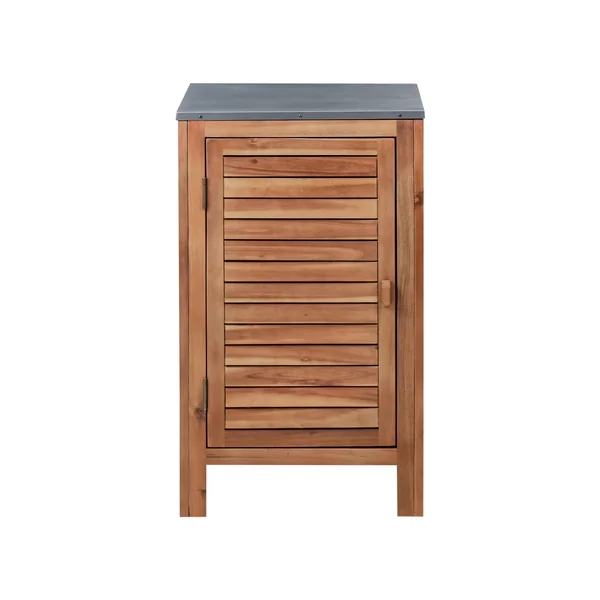 Meuble de cuisine d'extérieur BRUCOLI Acacia 50 cm 50 cm Marron