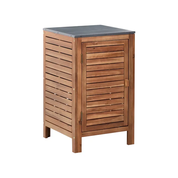 Meuble de cuisine d'extérieur BRUCOLI Acacia 50 cm 50 cm Marron