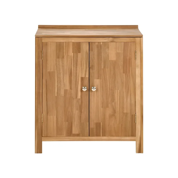 Meuble de cuisine d'extérieur VENOSA Acacia 80 cm 50 cm Marron