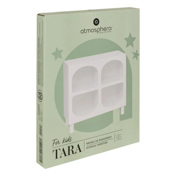 MEUBLE ETAGERE 4 NICHES TARA