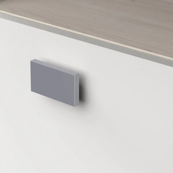 MEUBLE LOGE TOUT 3 PORTES 1 TIRROIR BASILIC ACACIA BLANC MAT