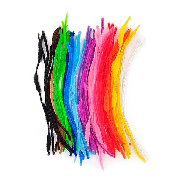 Méga pack 72 chenilles multicolores