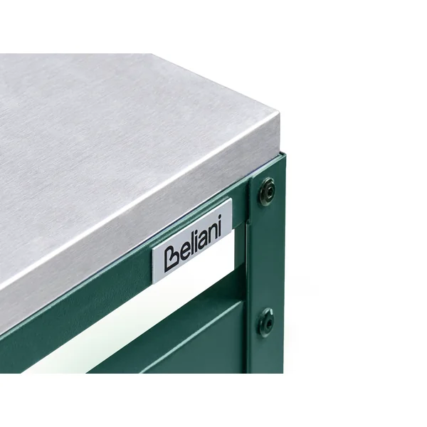 Outdoor Bar Table MAENZA 120 cm 40 cm Metal Green