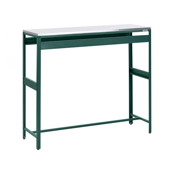 Outdoor Bar Table MAENZA 120 cm 40 cm Metal Green