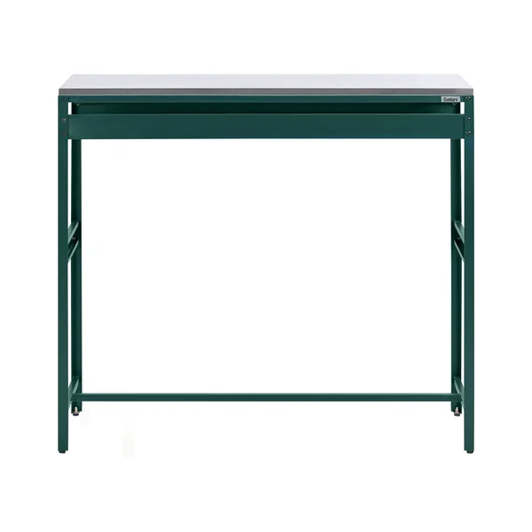 Outdoor Bar Table MAENZA 120 cm 40 cm Metal Green