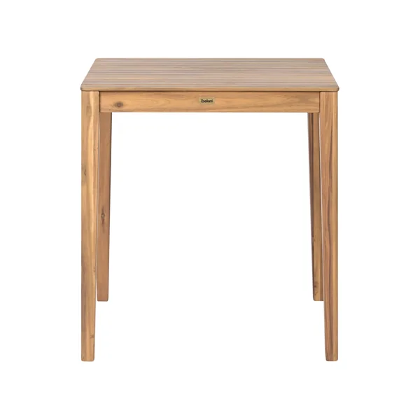 Outdoor Bistrotisch CHIOGGIA 70 cm 70 cm zertifiziertes Akazienholz Hellbraun