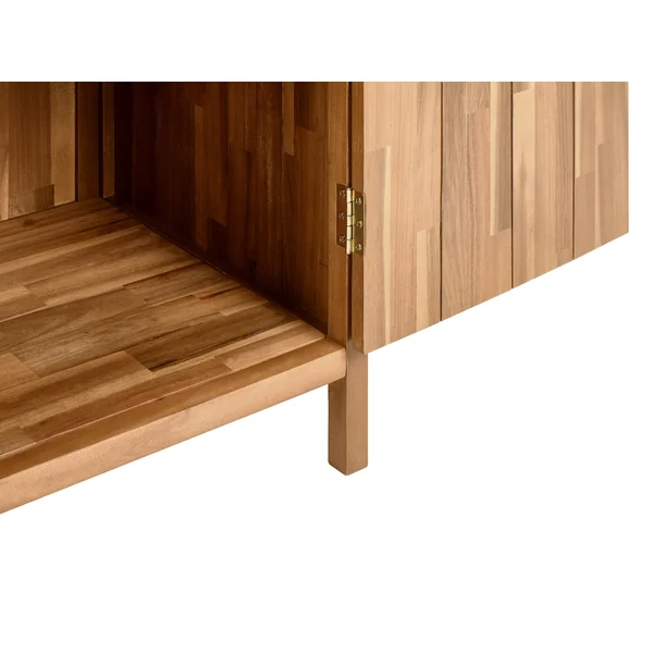 Outdoor Kitchen Cabinet VENOSA Acacia Wood 50 cm 50 cm Brown