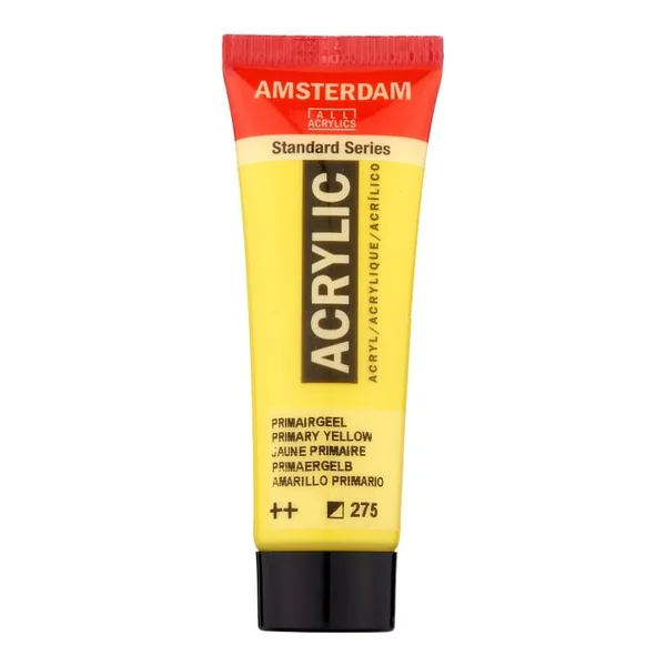 Peinture Acrylique Tube 20ml Jaune Primaire (275)