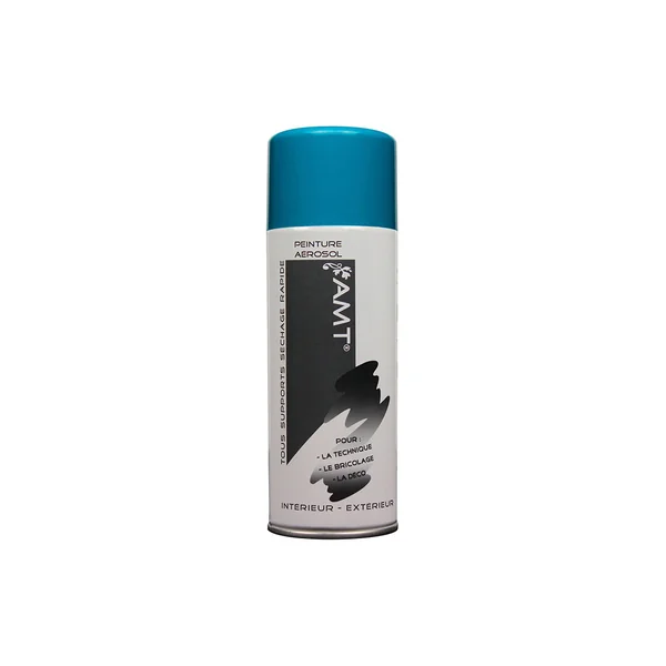 Peinture aérosol bleu turquoise 330ml