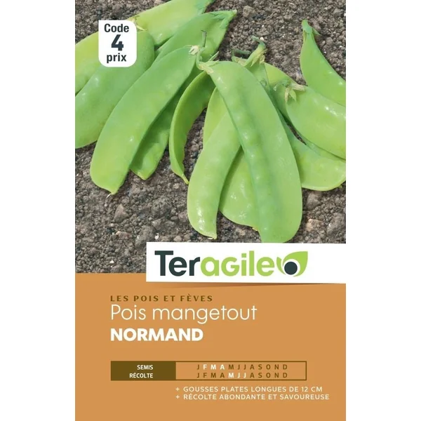 Pois Mangetout Normand 30g TERAGILE