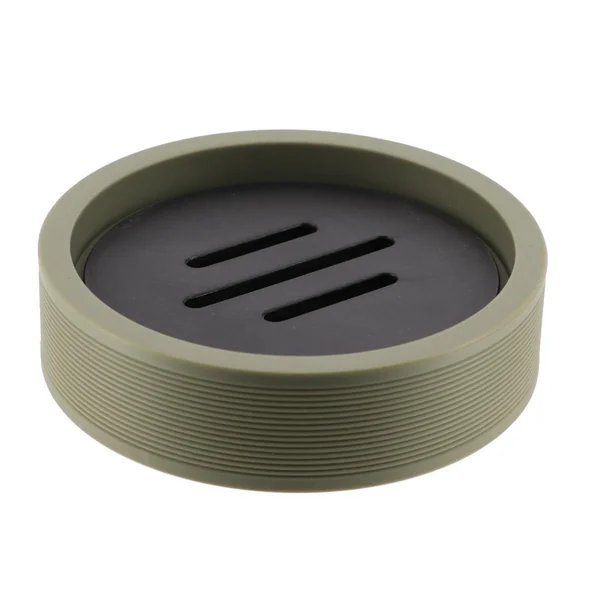 PORTE SAVON BICOLORE KAKI NOIR