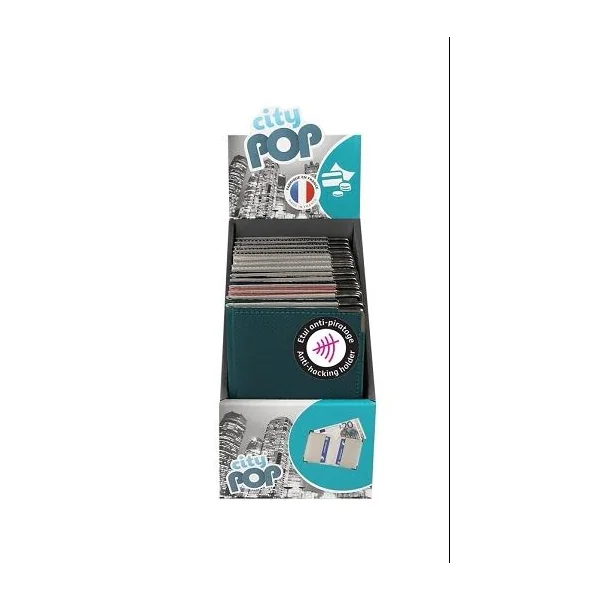 PORTEFEUILLE EXTRA-PLAT ANTI-PIRATAGE