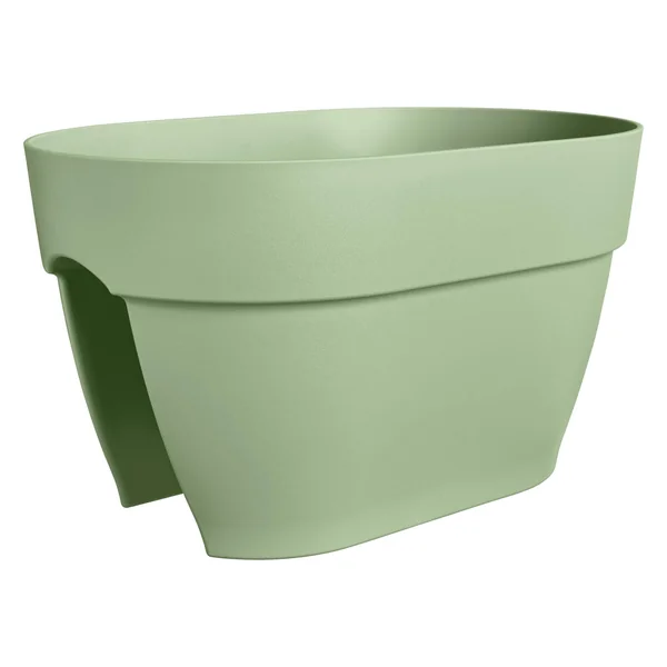 Pot Vibia Campana Flower Bridge 40 cm vert pistache ELHO