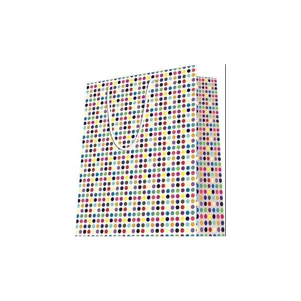 SAC KDO POINTS COLORES GF 32X40CM