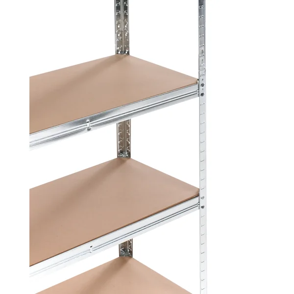 Set of 2 Garage Shelves XITTA Metal 75 cm 30 cm Silver