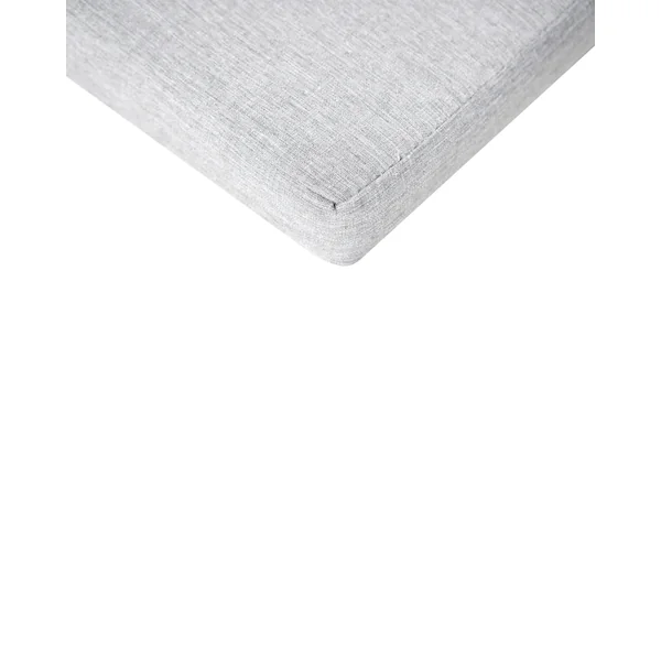 Set van 2 stoelen met zitkussen AMANTEA PREMIUM Acaciahout Grijs melange