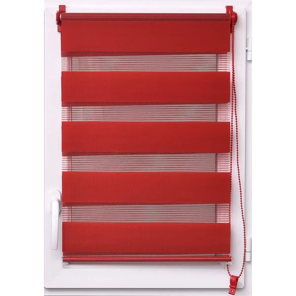 STORE ENROULEUR LUMIERE NUIT 150X180CM ROUGE PIMENT
