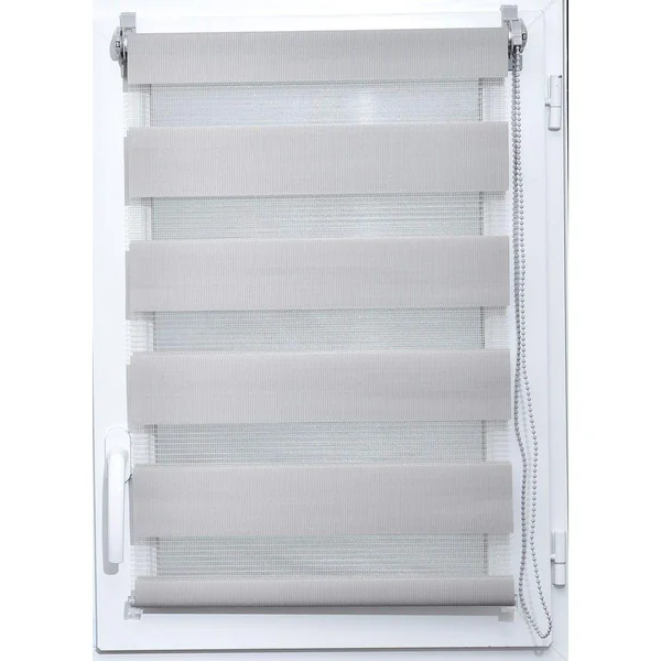 STORE ENROULEUR LUMIERE NUIT 60X90CM GRIS BETON