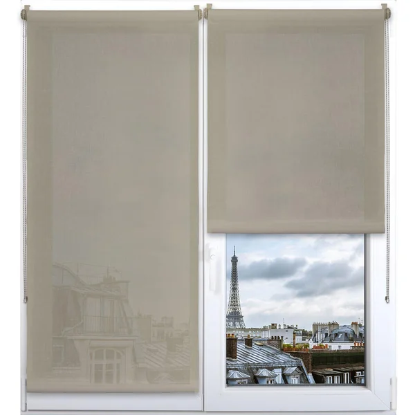 STORE ENROULEUR TAMISANT 75X180CM TAUPE