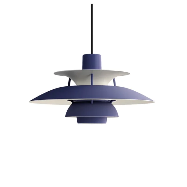 Suspension PH 5 MINI Monochrome Dusty Indigo LOUIS POULSEN
