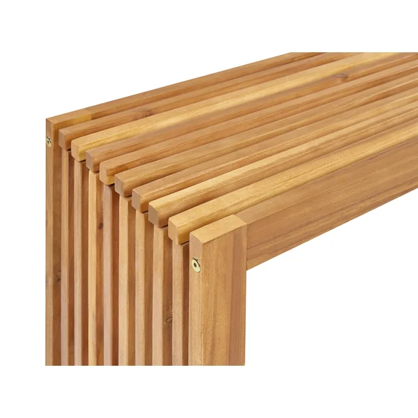 Table basse de jardin BELLANO 150 cm 35 cm Acacia Marron