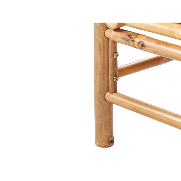 Table basse de jardin CERRETO 55 cm 64 cm Bambou Marron