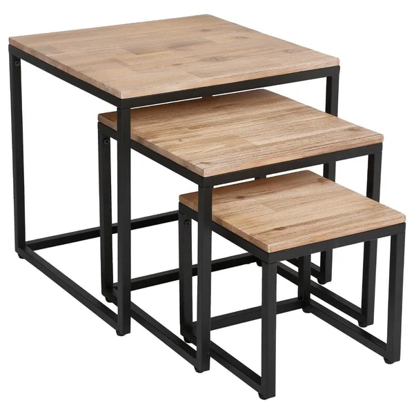 TABLE CAFE EDENA D.40X40X40CM