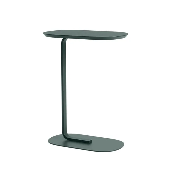 Table d'appoint guéridon RELATE H 73 Vert foncé MUUTO