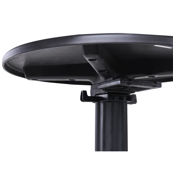 Table de bar de jardin LEGRENA 60 cm 60 cm Noir