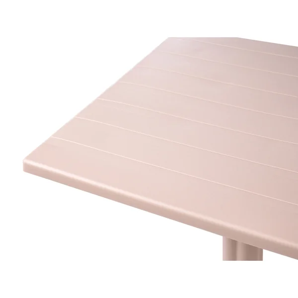 Table de bar de jardin LEMNOS 60 cm 60 cm Beige