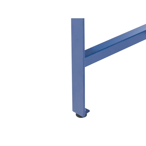Table de bar pour l'extérieur MAENZA 120 cm 40 cm Métal Bleu