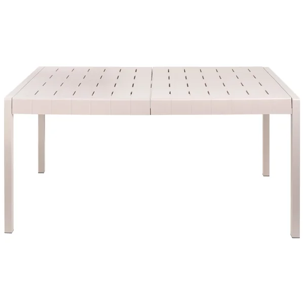 Table de salle à manger de jardin BARTICA 154 cm 84 cm Beige