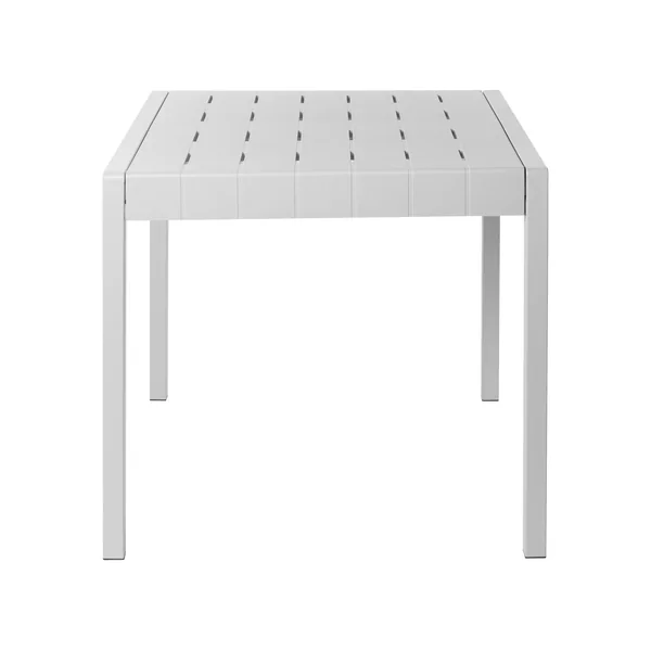 Table de salle à manger de jardin BARTICA 81 cm 84 cm Gris