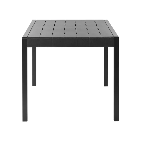 Table de salle à manger de jardin BARTICA 81 cm 84 cm Noir