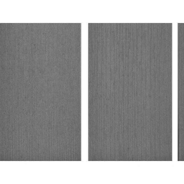 Table de salle à manger de jardin COMO 150 cm 90 cm Gris