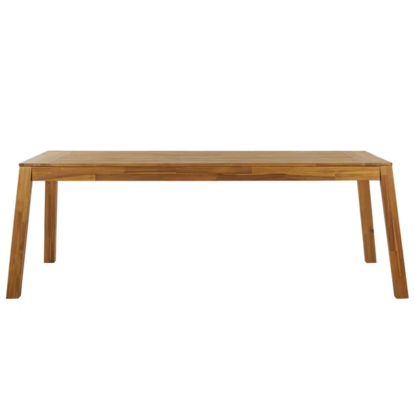 Table de salle à manger de jardin LIVORNO 210 cm 90 cm Acacia Marron