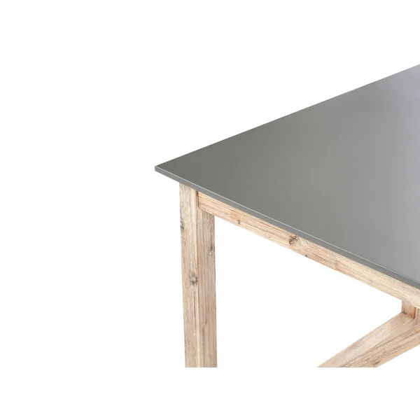 Table de salle à manger de jardin NOTTERI 180 cm 90 cm Béton Gris