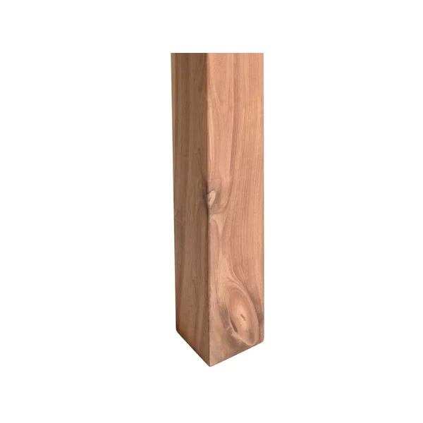 Table de salle à manger de jardin OMBRIANO 180 cm 90 cm Bois d'acacia certifié Marron clair