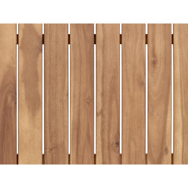 Table de salle à manger de jardin PARAGGI 180 cm 90 cm Bois d'acacia certifié Marron