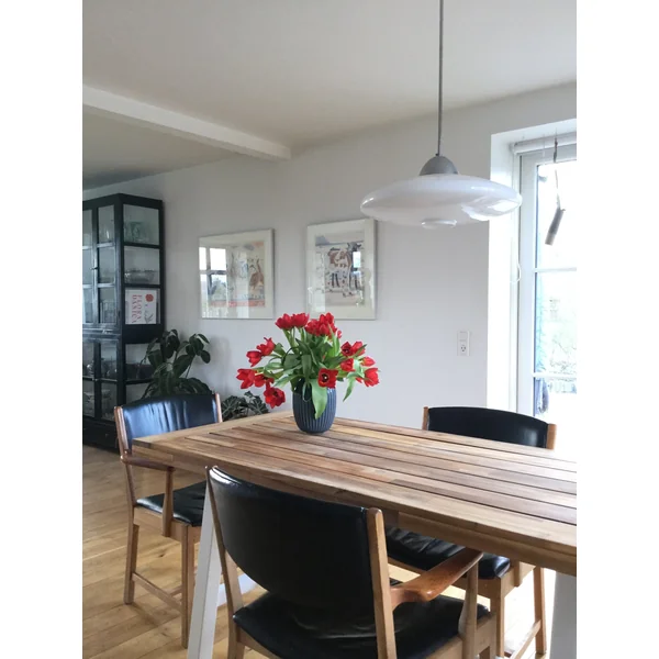Table de salle à manger de jardin SCANIA 170 cm 80 cm Acacia Blanc