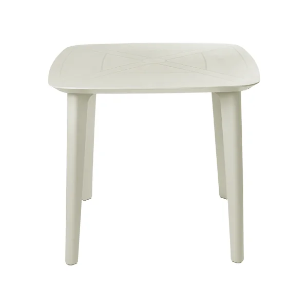 Table de salle à manger de jardin SORICO 86 cm 86 cm Beige clair