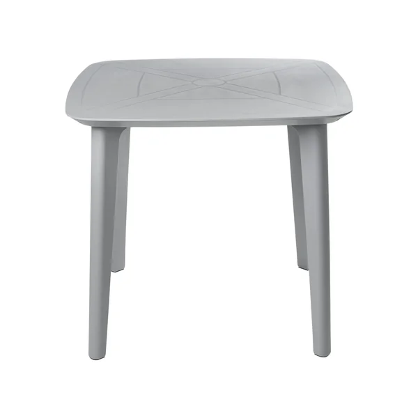 Table de salle à manger de jardin SORICO 86 cm 86 cm Gris
