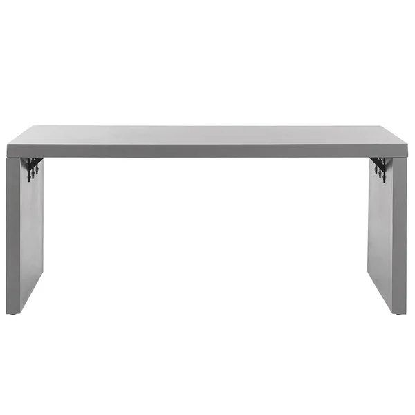 Table de salle à manger de jardin TARANTO 180 cm 90 cm Béton Gris