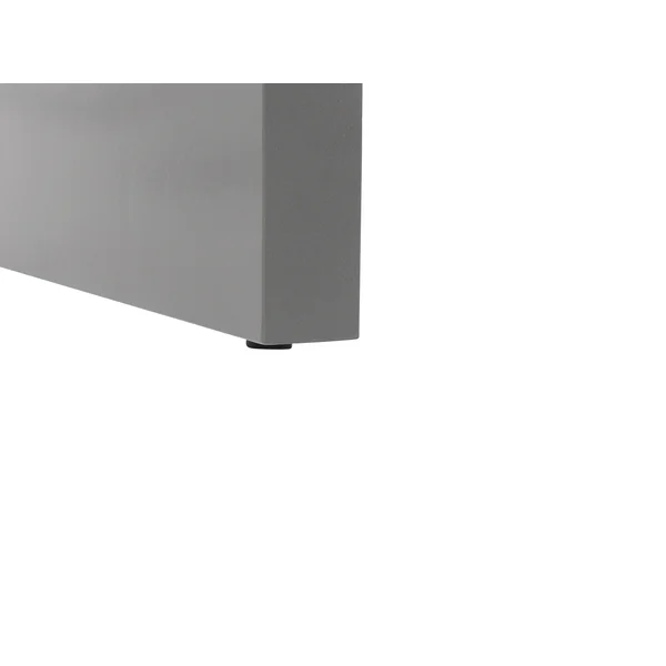 Table de salle à manger de jardin TARANTO 180 cm 90 cm Béton Gris