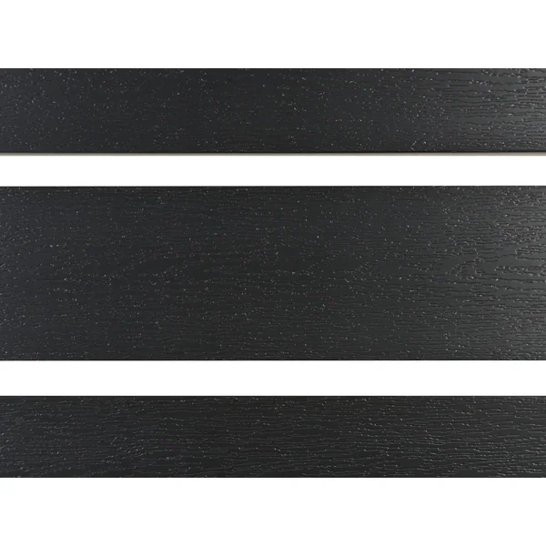 Table de salle à manger de jardin VERNIO 180 cm 90 cm Métal Noir/argenté