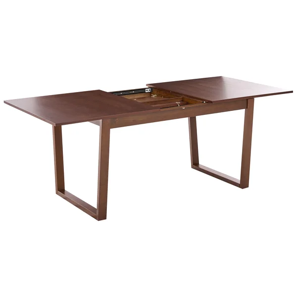 Table de salle à manger extensible CAMDEN Frêne foncé 160/200 cm 95 cm