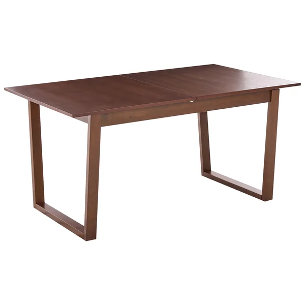 Table de salle à manger extensible CAMDEN Frêne foncé 160/200 cm 95 cm