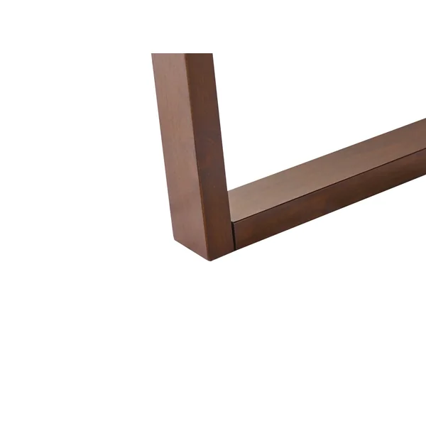 Table de salle à manger extensible CAMDEN Frêne foncé 160/200 cm 95 cm